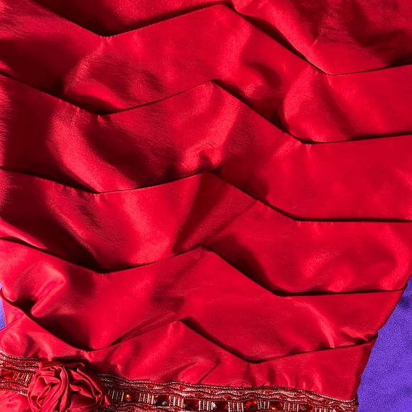 📌Rich's Apperel Lady in Red Eye-Catching Prom - Formal - Ball Gown - Picture 12 of 16
